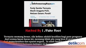 Situs Slot Milik Ferdy Sambo Pemilik Akun Facebook